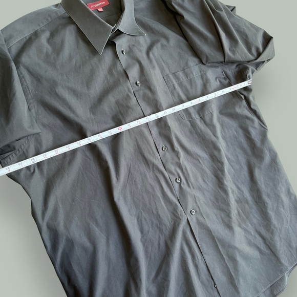 Covington Black Button Down Dress Casual Shirt - Picture 8 of 16
